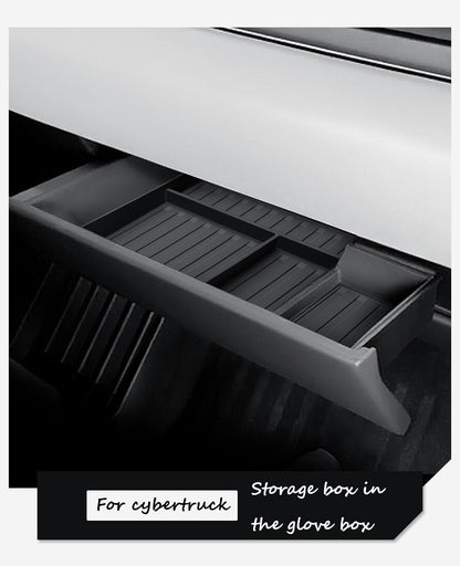 Cybertruck—Glove Compartment Drawer Storage Box