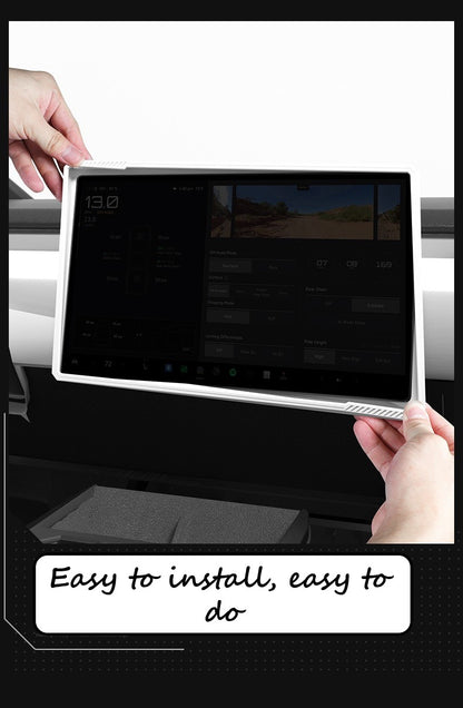 Cybertruck—Center Control Screen Silicone Protection Frame
