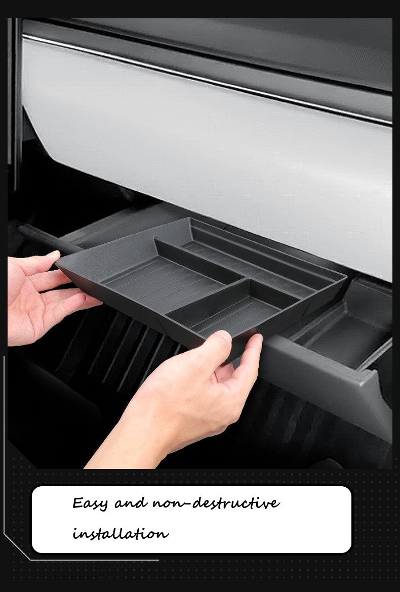 Cybertruck—Glove Compartment Drawer Storage Box