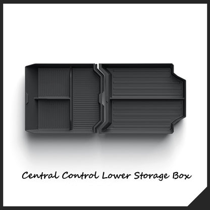 Cybertruck—Central Control Lower Storage Box